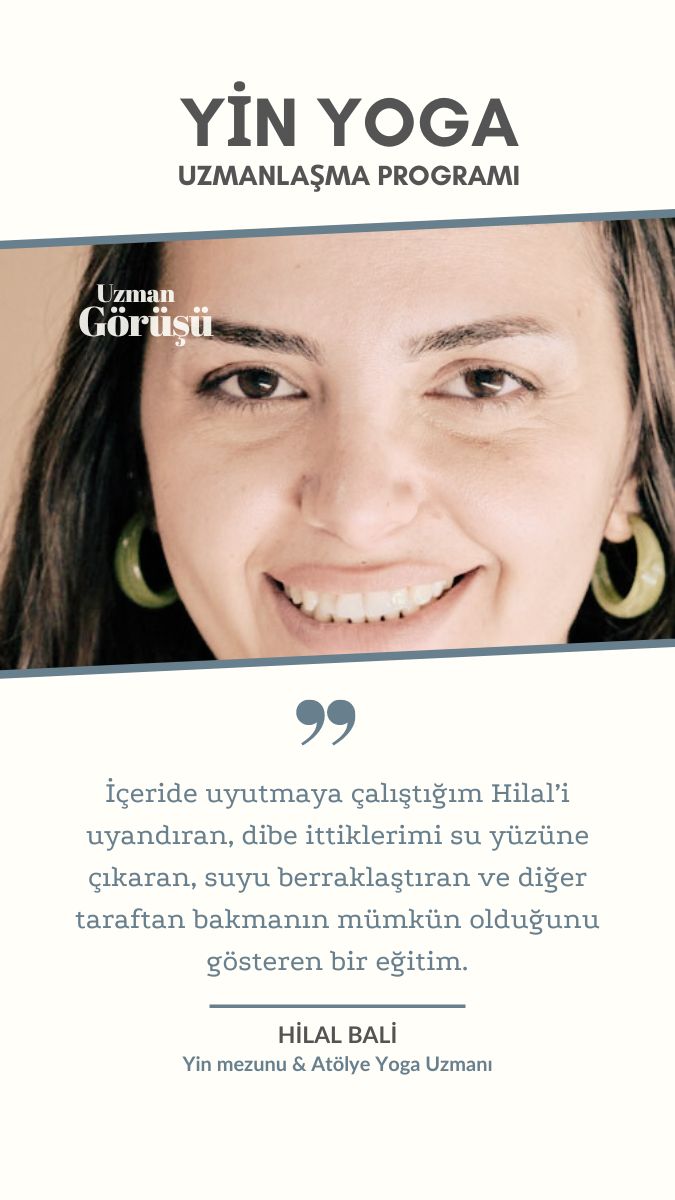 Yin yoga mezun yorumu